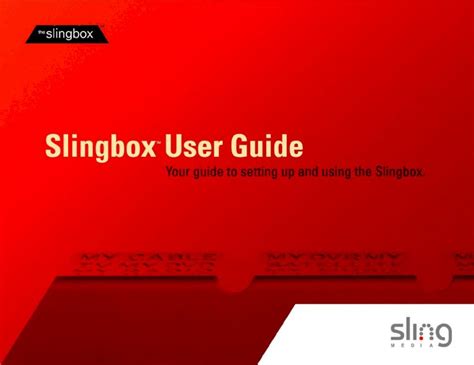 slingbox classic software download pdf manual